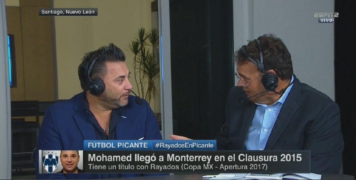 Entrevista completa de Futbol Picante a Mohamed y Rayados, ESPN 2018